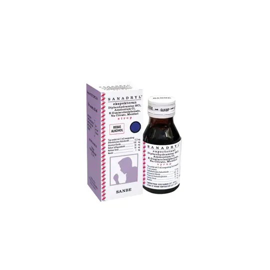 Sanadryl exp syr 60ml