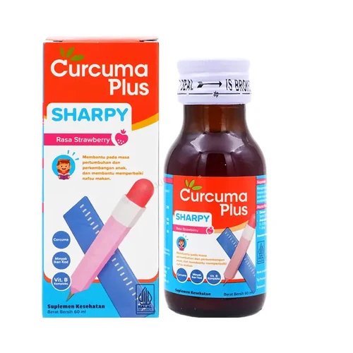 Curcuma Plus Strawb 60ml 