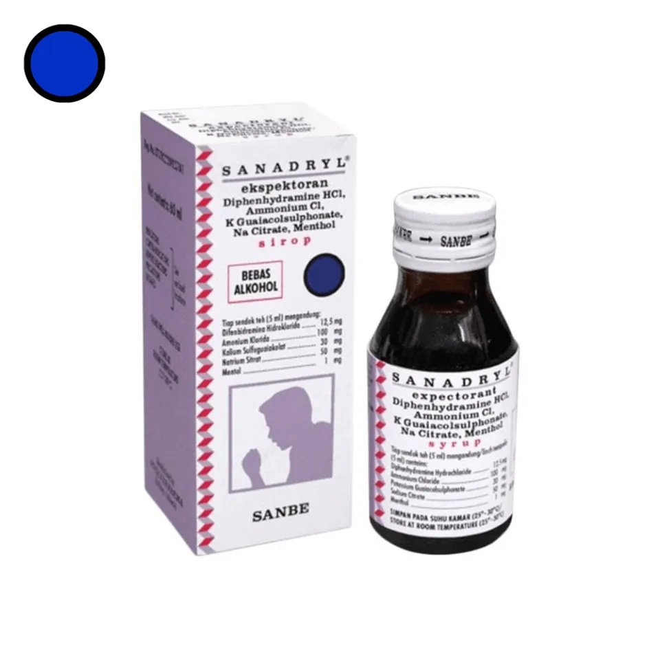 Sanadryl exp syr 120ml