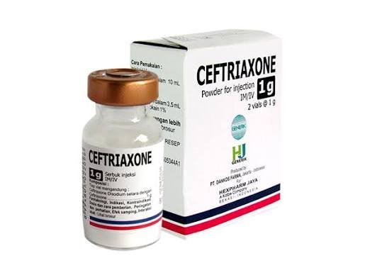 Ceftriaxone inj hj