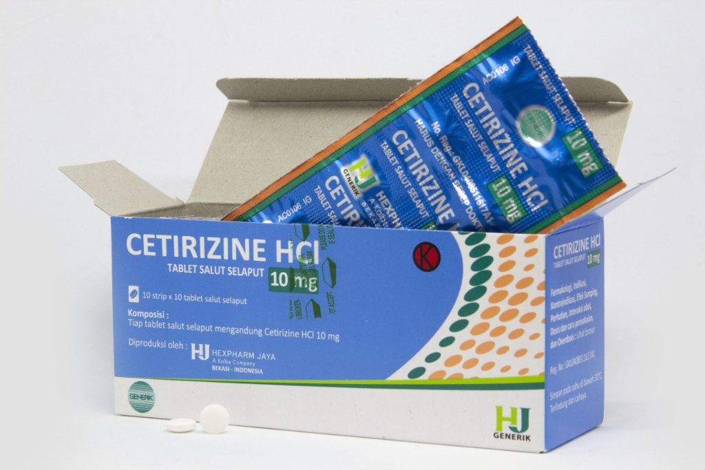 Cetirizine HCL 10mg HJ