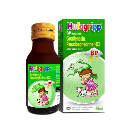 Hufagrip BP (hijau, batuk berdahak) syp 60ml